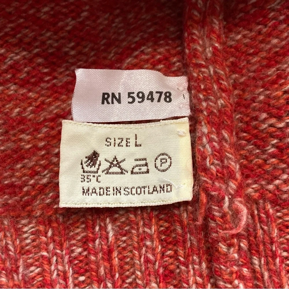 Barrie 100% Cashmere Sweater, Made in Scotland - Size L - Picture 8 of 10